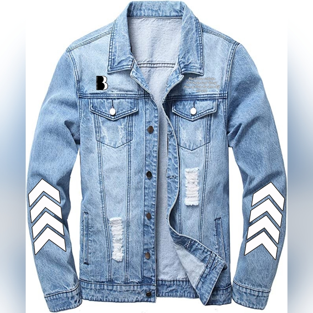 Black Label Collection | War & Peace Denim Jacket Unisex